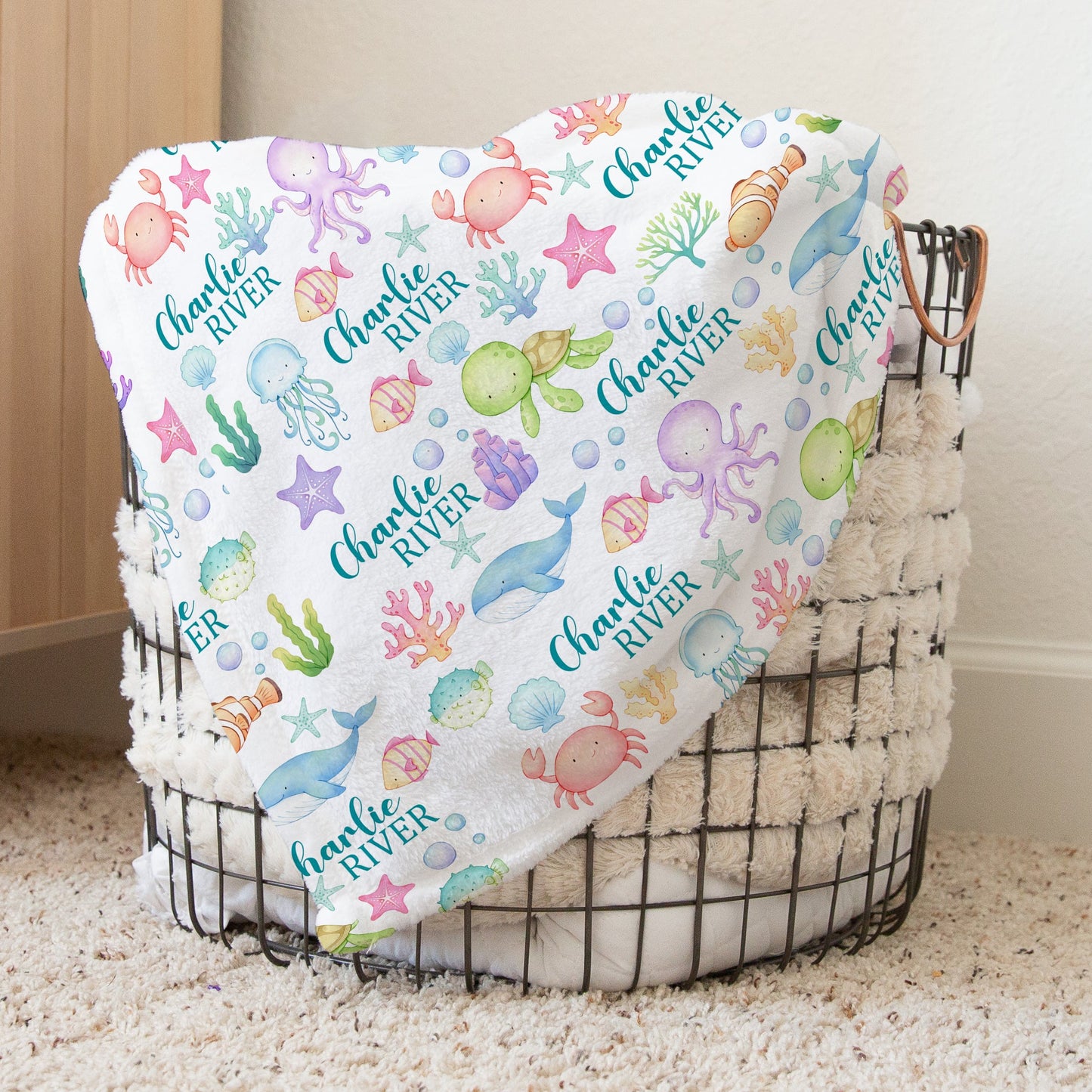 Personalized_Sea_Animal_Boy_Blanket