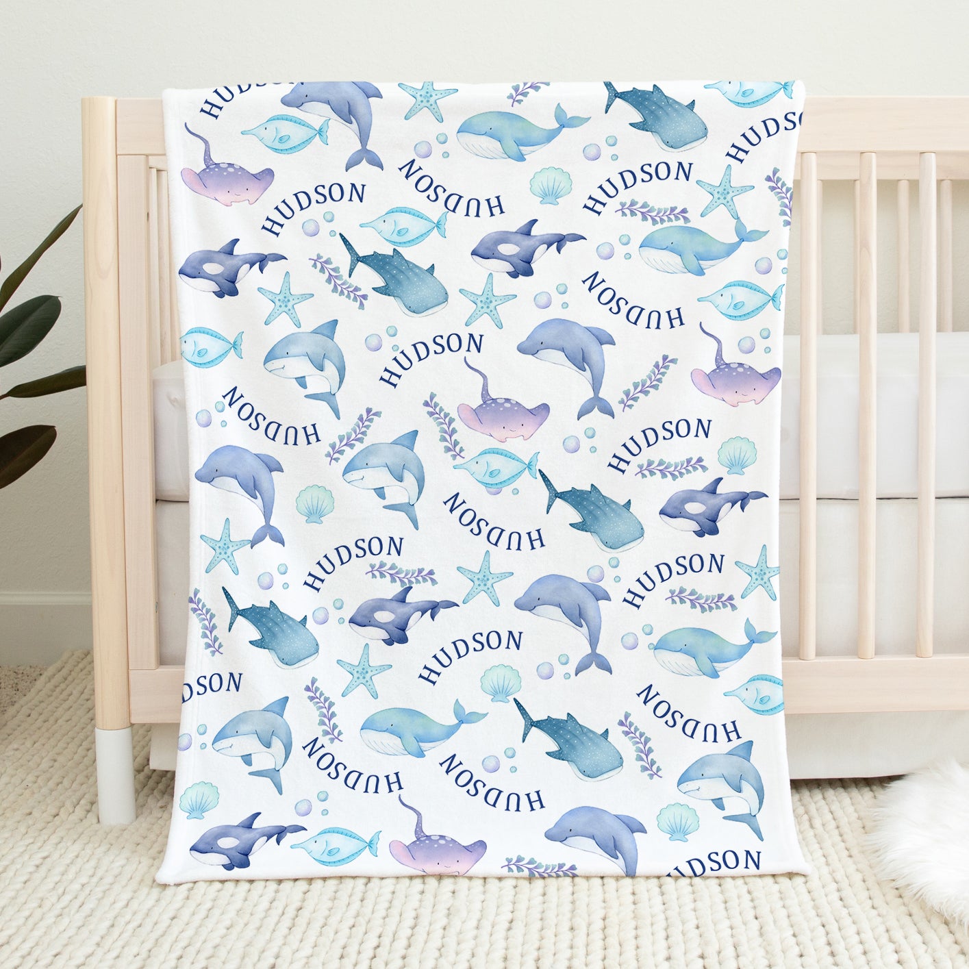 Sea Animals Blanket