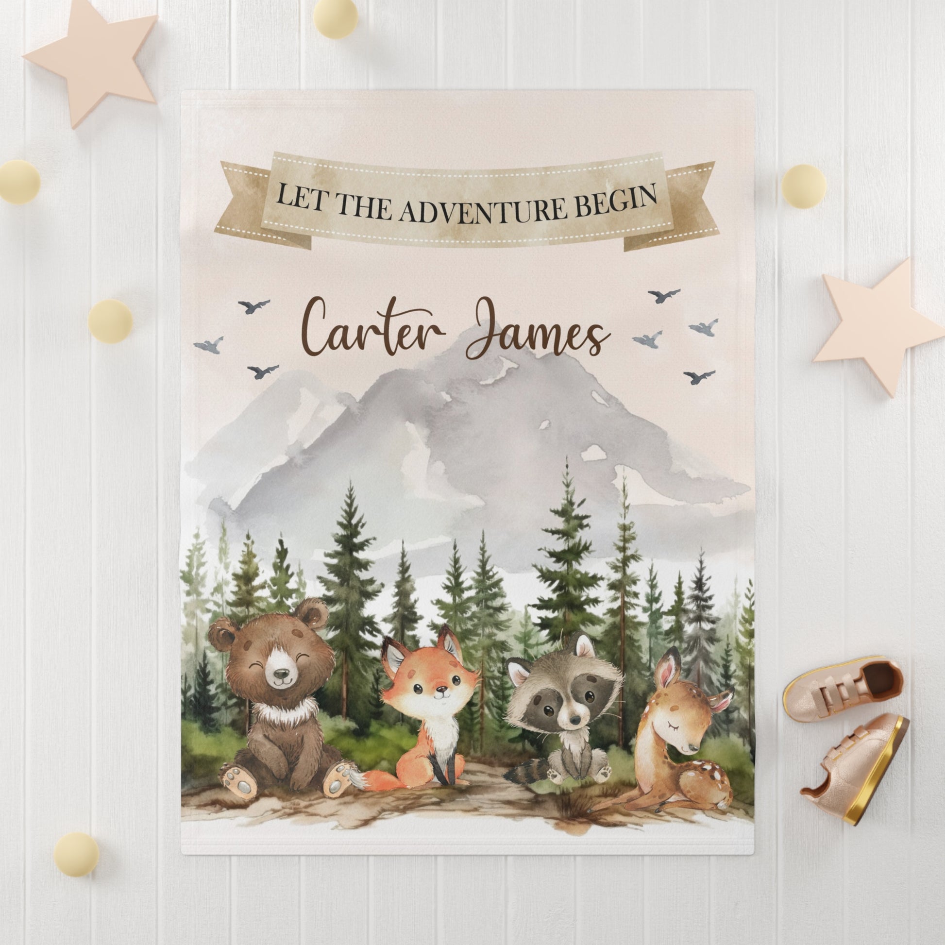 Woodland Adventure Blanket