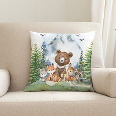 Woodland Animals Baby BoyNursery Crib Bedding Set