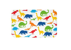 Dinosaur Shower Curtain Dinosaur Bathroom Decor Kids Shower Curtain Boy Girl Bath Mat Towel Bathroom Decor Red Blue Orange Green S126