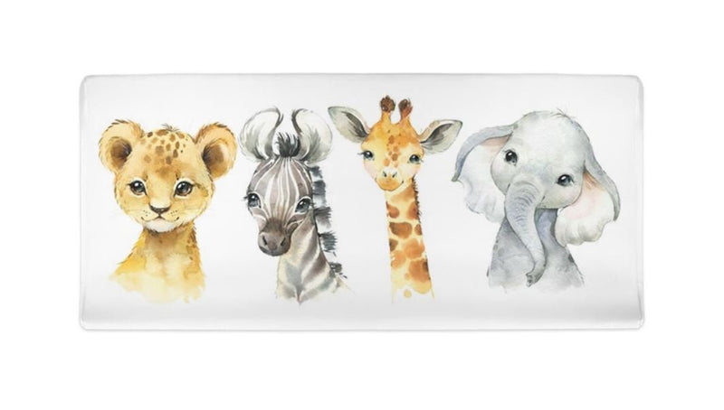 Safari Animals Changing Pad Cover Nursery Bedding  C133