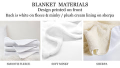 Personalized Baby Blanket Woodland Animals Baby Boy Girl Neutral Swaddle Receiving Baby Shower Gift Fleece Minky B1025