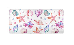 Seashells Changing Pad Cover, Under the Sea Watercolor Ocean Shell Starfish C173